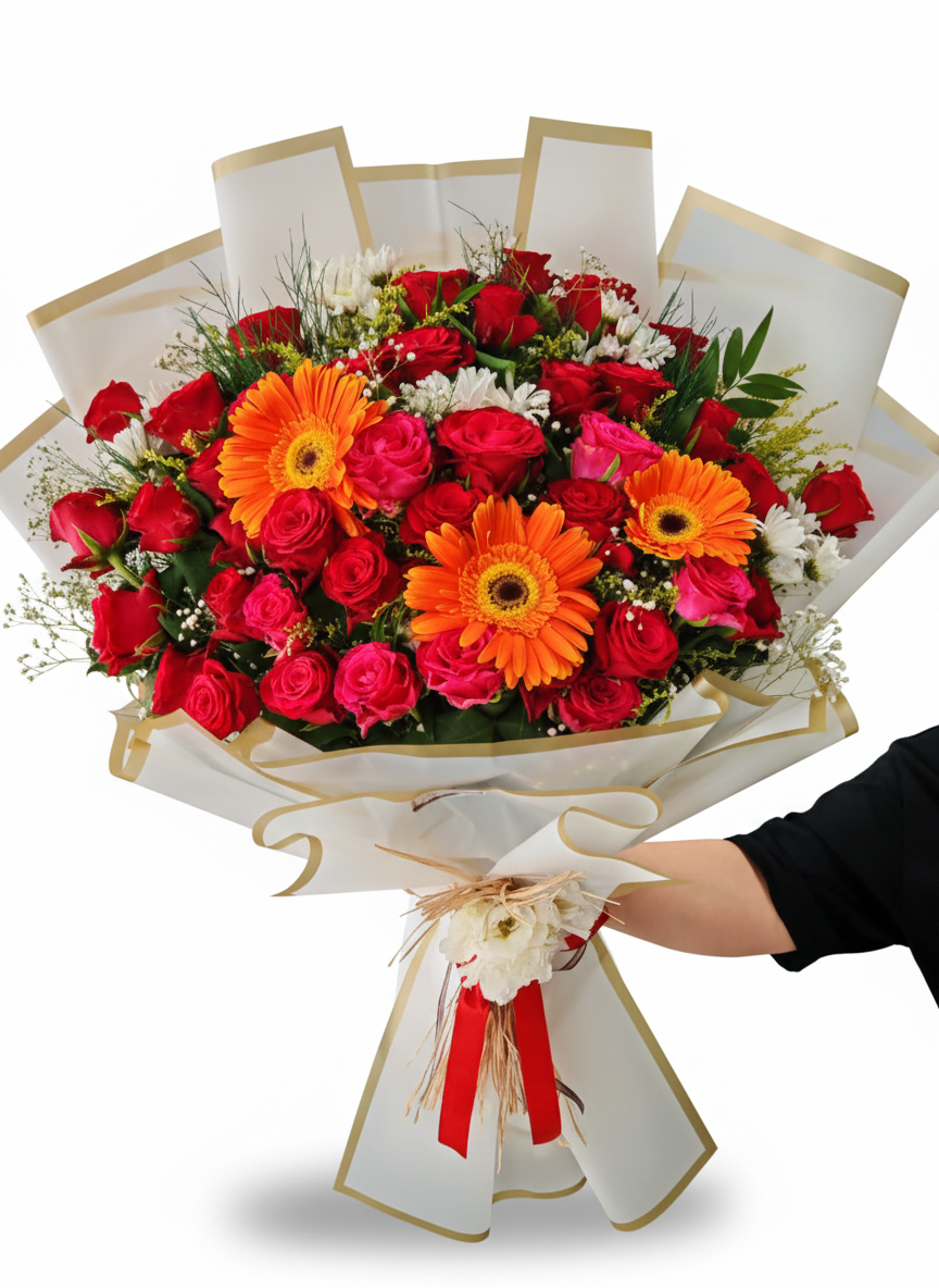 Buket Çiçekler Model 8