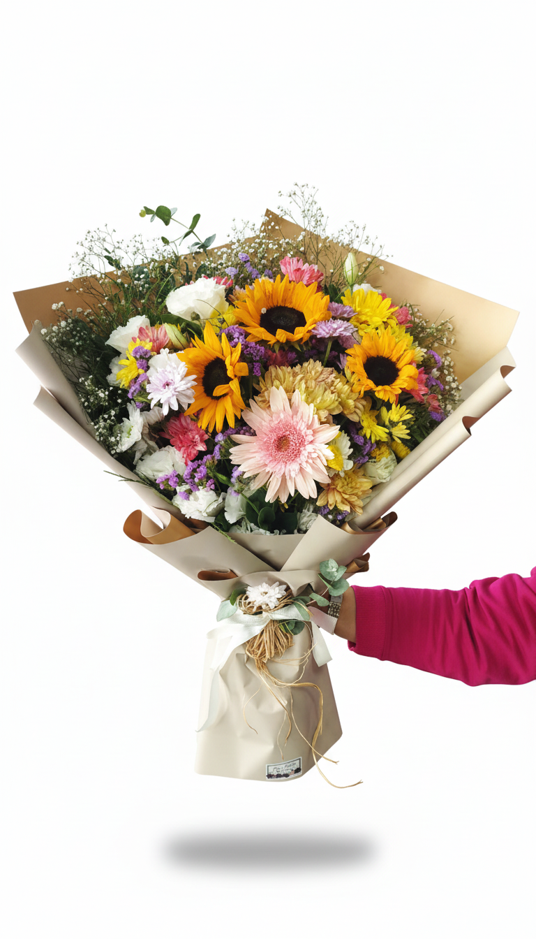Buket Çiçekler Model 24