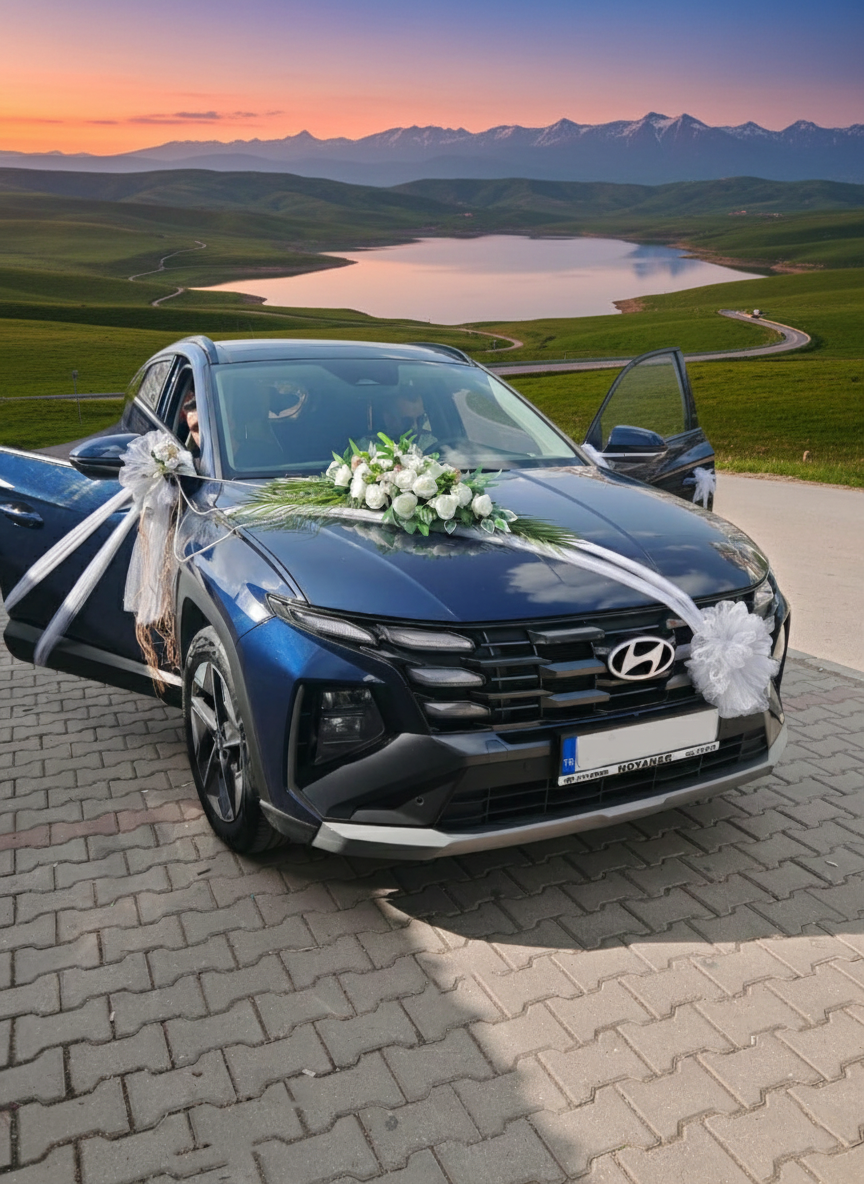 Gelin Arabası Çiçek Modelleri 4