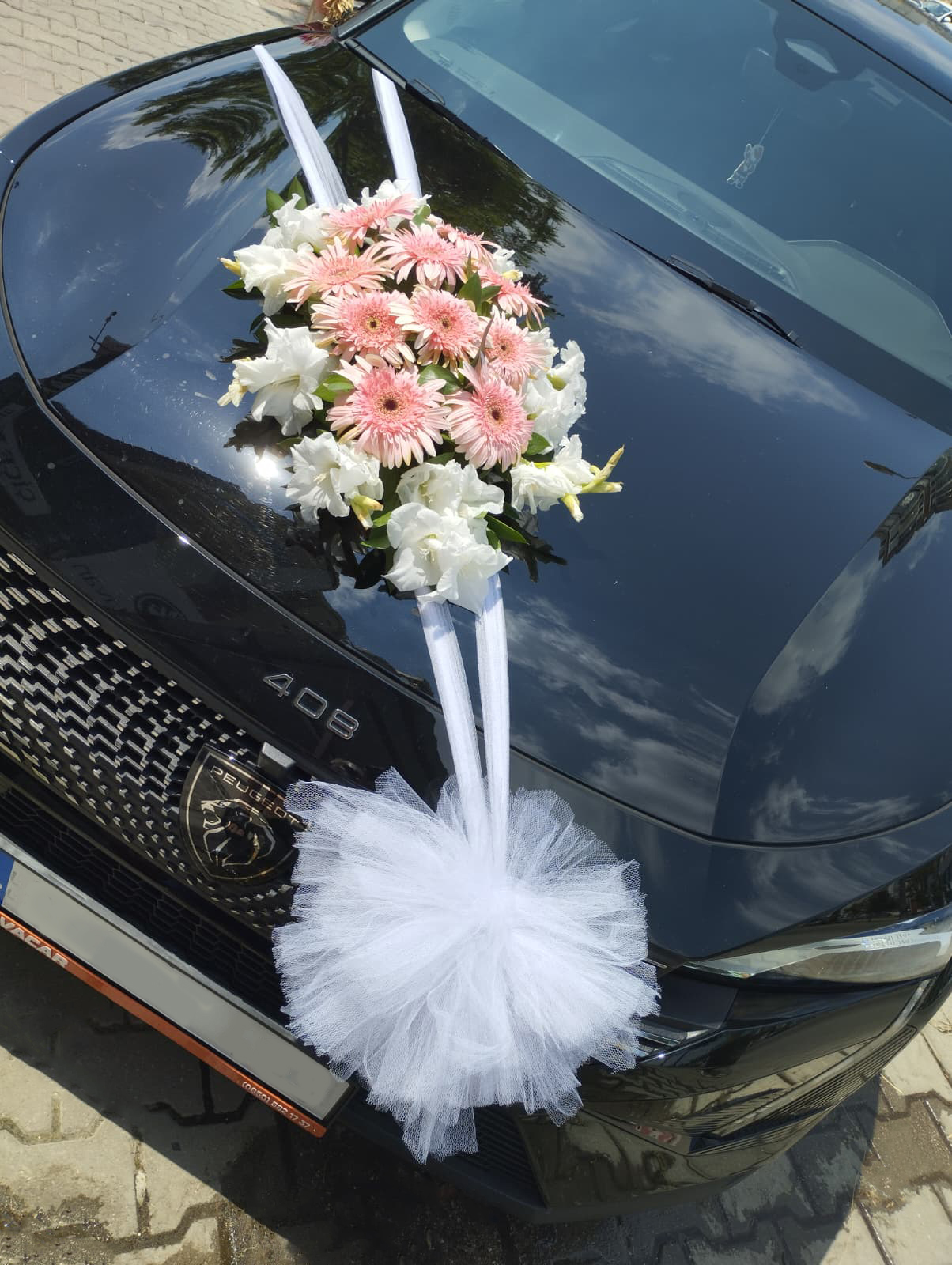 Gelin Arabası Çiçek Modelleri 10