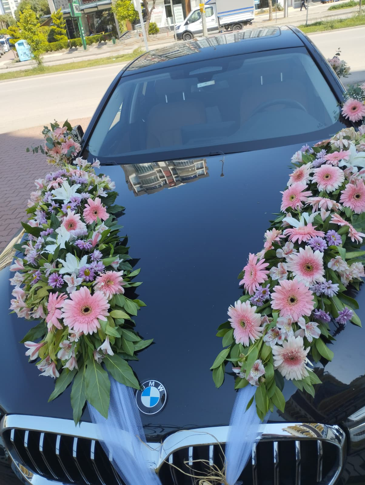 Gelin Arabası Çiçek Modelleri 11