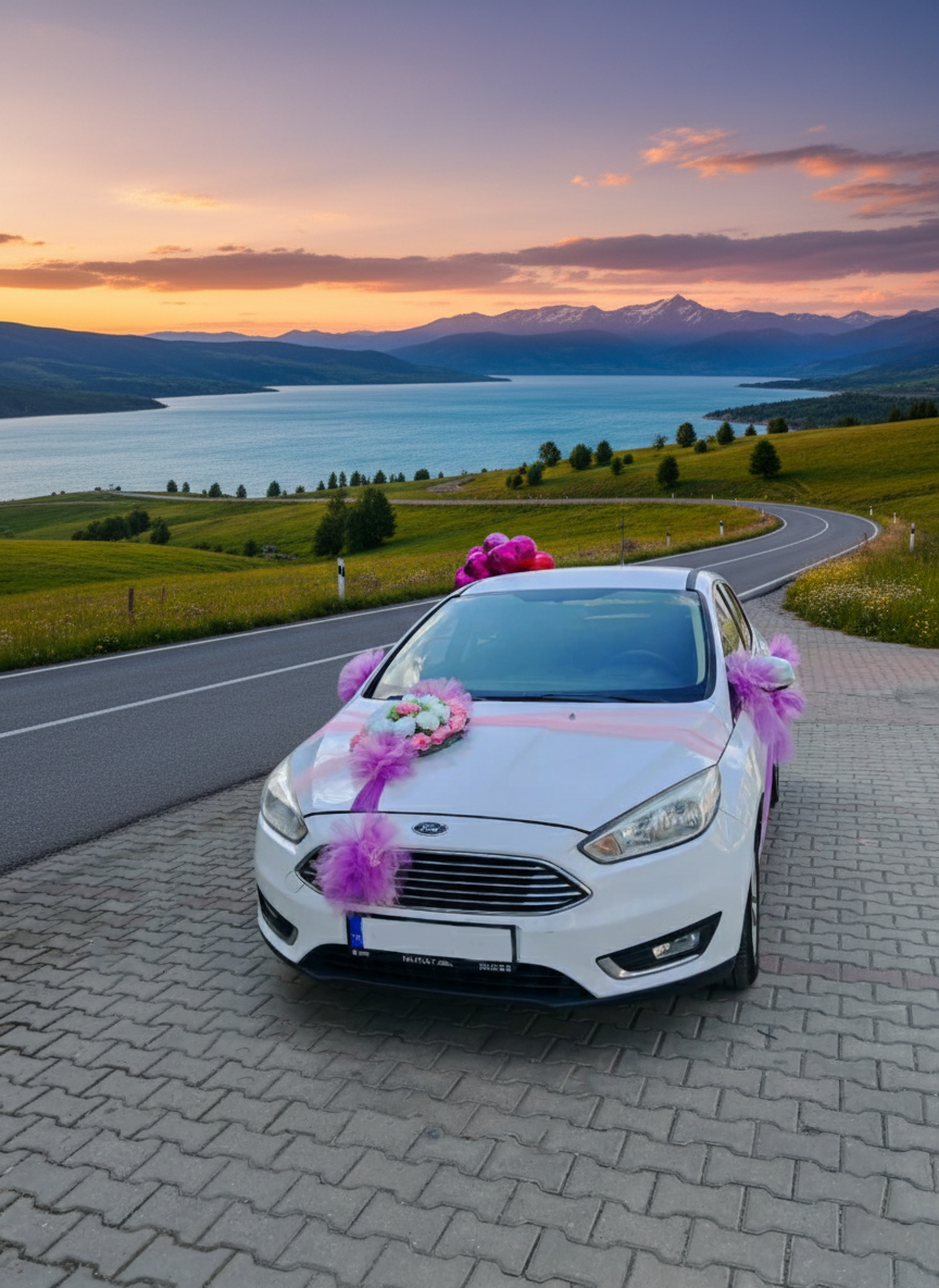 Gelin Arabası Çiçek Modelleri 8